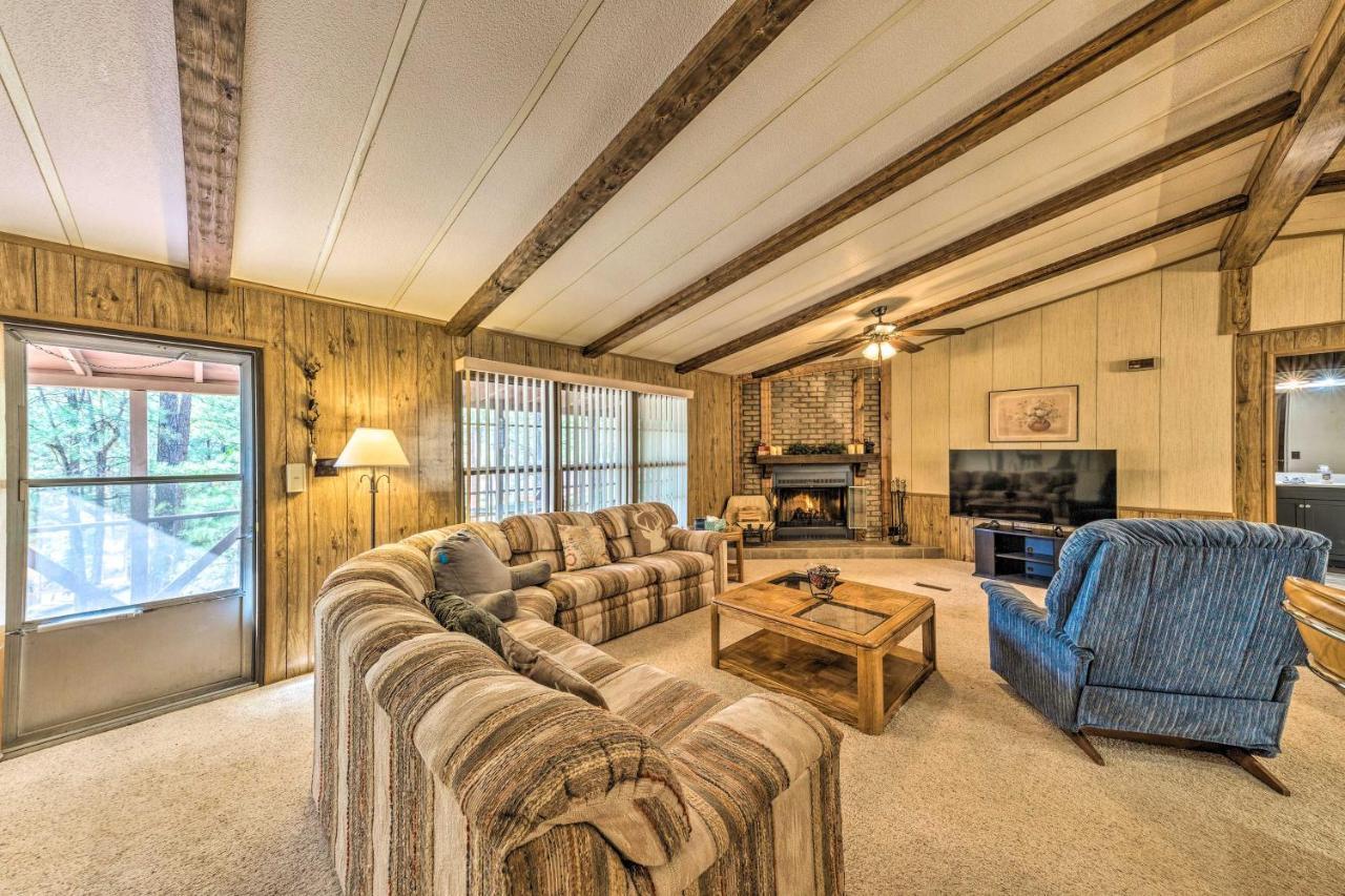 3 Mi To Ruidoso Winter Park Home With Fireplace! Exteriör bild