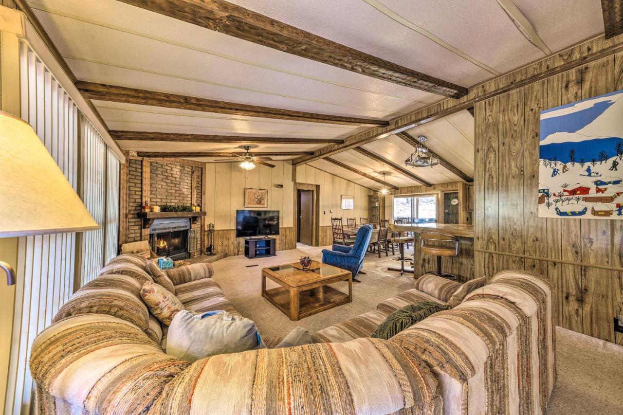 3 Mi To Ruidoso Winter Park Home With Fireplace! Exteriör bild