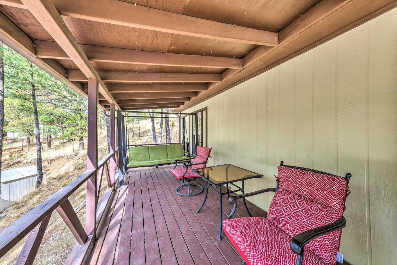 3 Mi To Ruidoso Winter Park Home With Fireplace! Exteriör bild