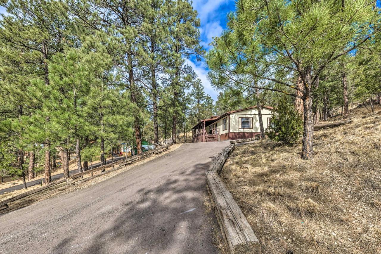 3 Mi To Ruidoso Winter Park Home With Fireplace! Exteriör bild